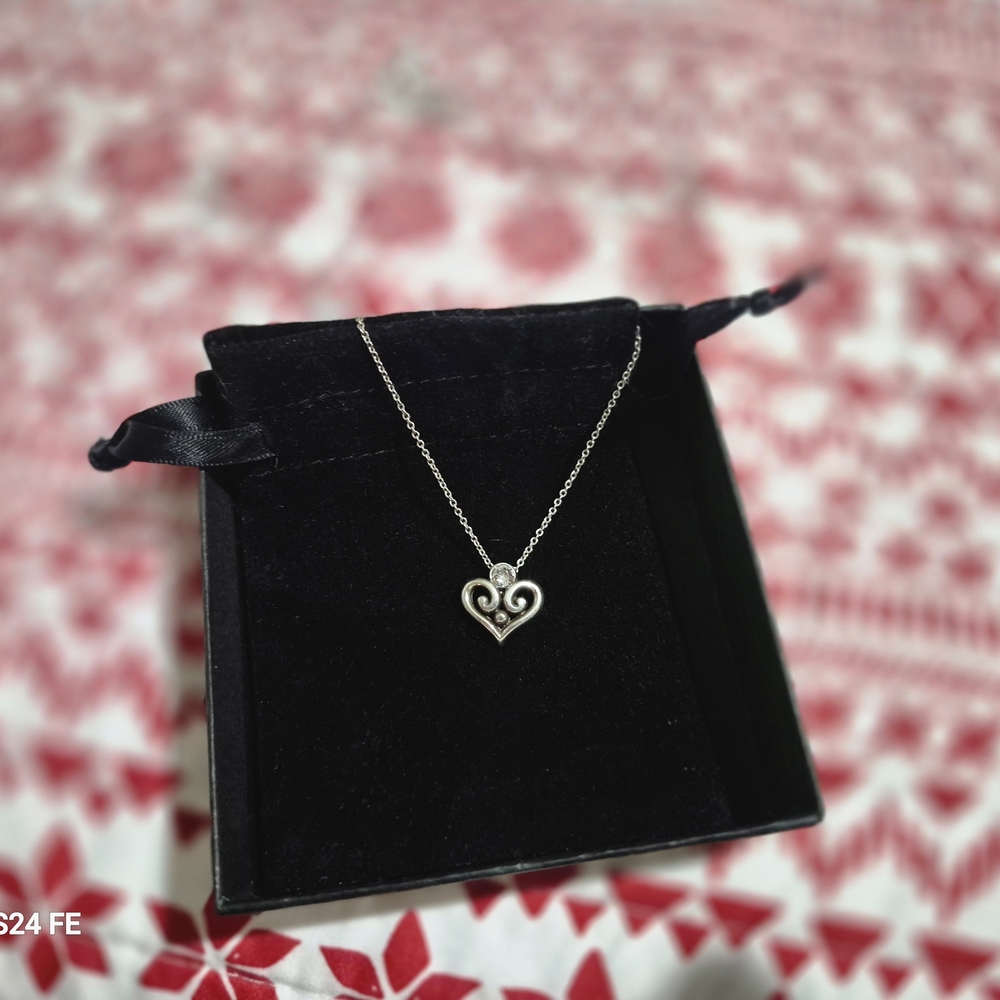 Brighton Silver Heart Necklace